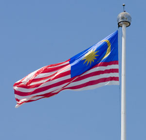 Malaysische Flagge